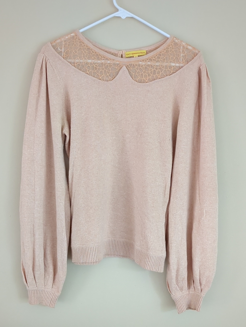 Medium Catherine Malandrino Orange Sweater